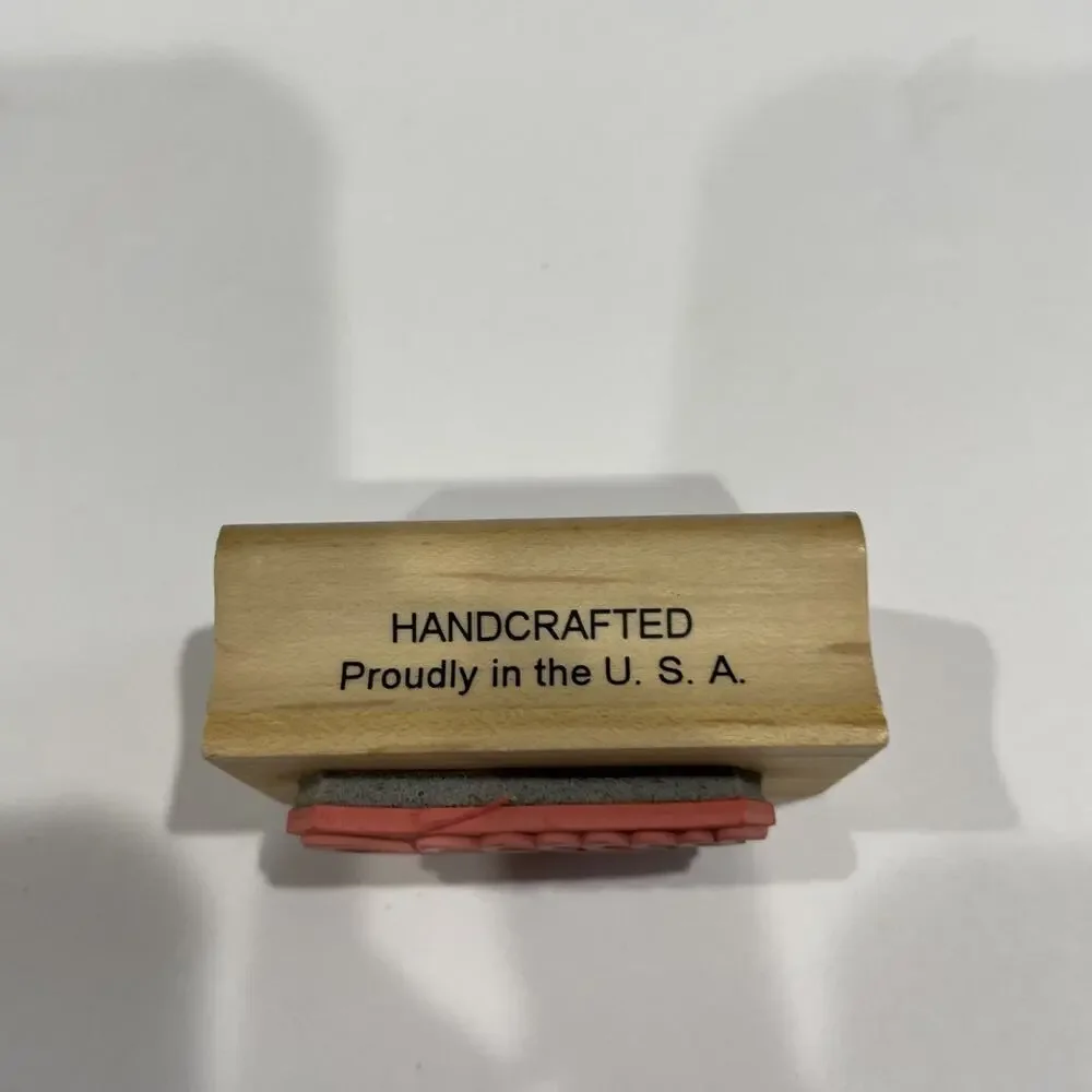 Handcrafted Stamp Cecilia Rubber Stamp Handmade Stamp